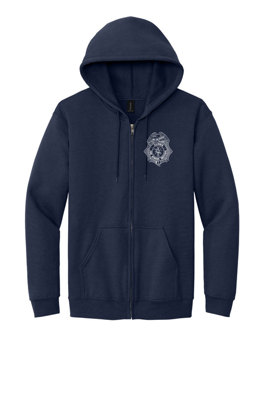 IFSI Webstore - Gildan Heavy Blend Full-Zip Hooded Sweatshirt - 2026 Can't Predict - 18600 [Navy] Front