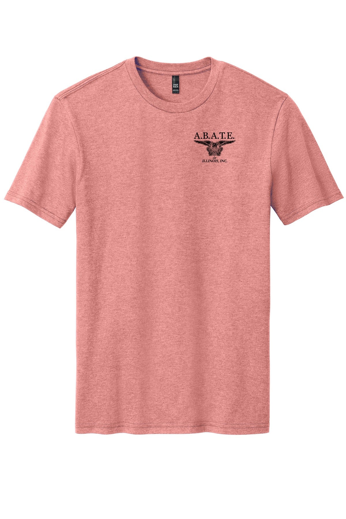 Abate Design 01 District Perfect Blend CVC Tee DM108 Blush Frost front