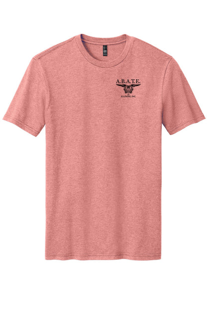 Abate Design 01 District Perfect Blend CVC Tee DM108 Blush Frost front