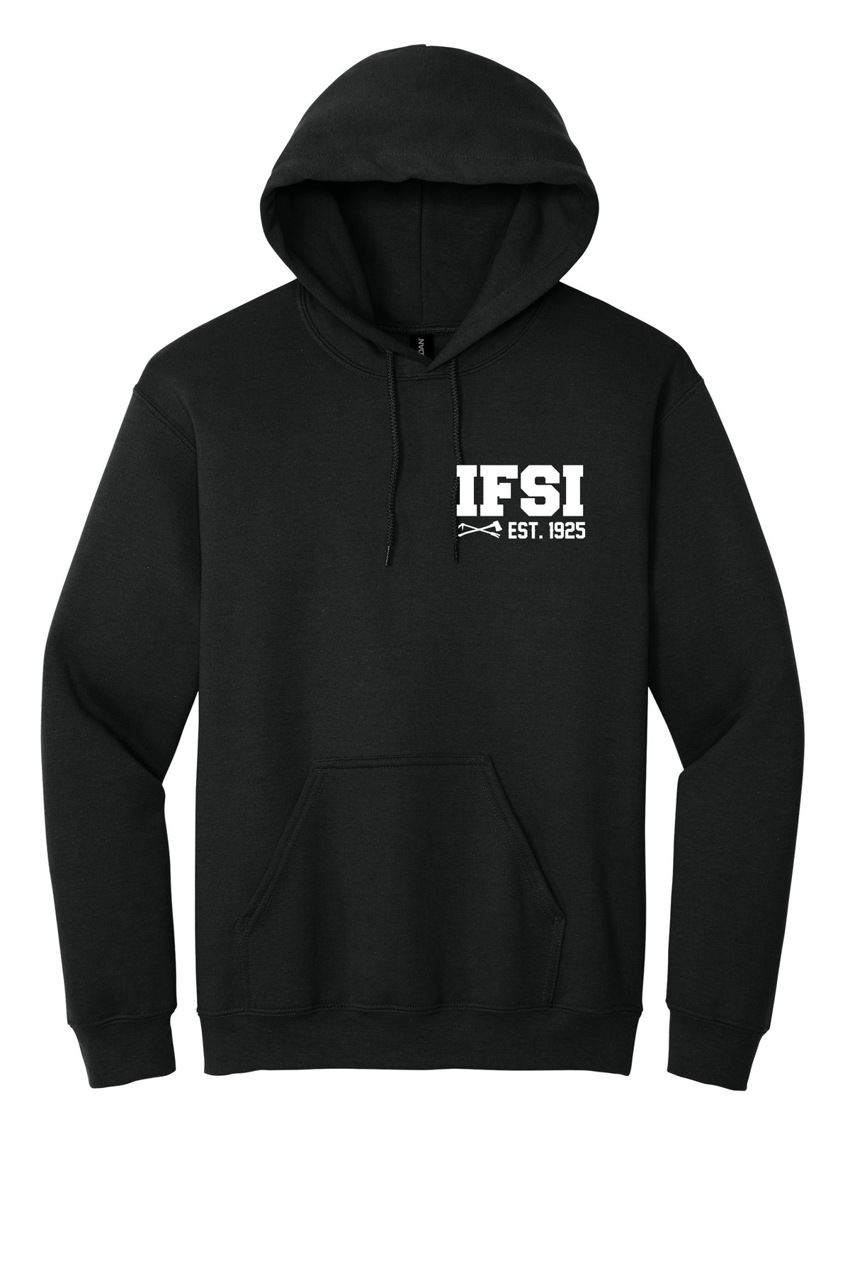 IFSI Webstore - Gildan Heavy Blend Hooded Sweatshirt - 2026 Never Stop Training - 18500 [Black] Front