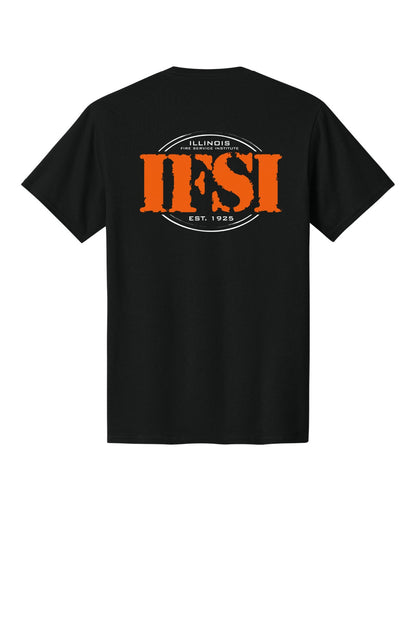IFSI Webstore - Port & Company Core Cotton Tee - 2026 Teach Train - PC54 [Jet Black] Back