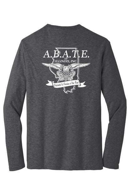Heathered Charcoal Back
