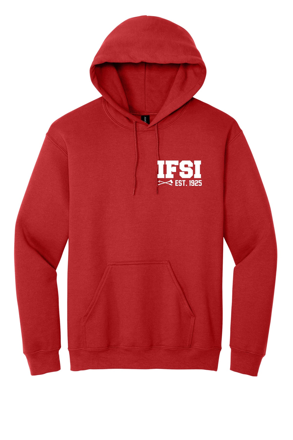 IFSI Webstore - Gildan Heavy Blend Hooded Sweatshirt - 2026 Never Stop Training - 18500 [Red] Front