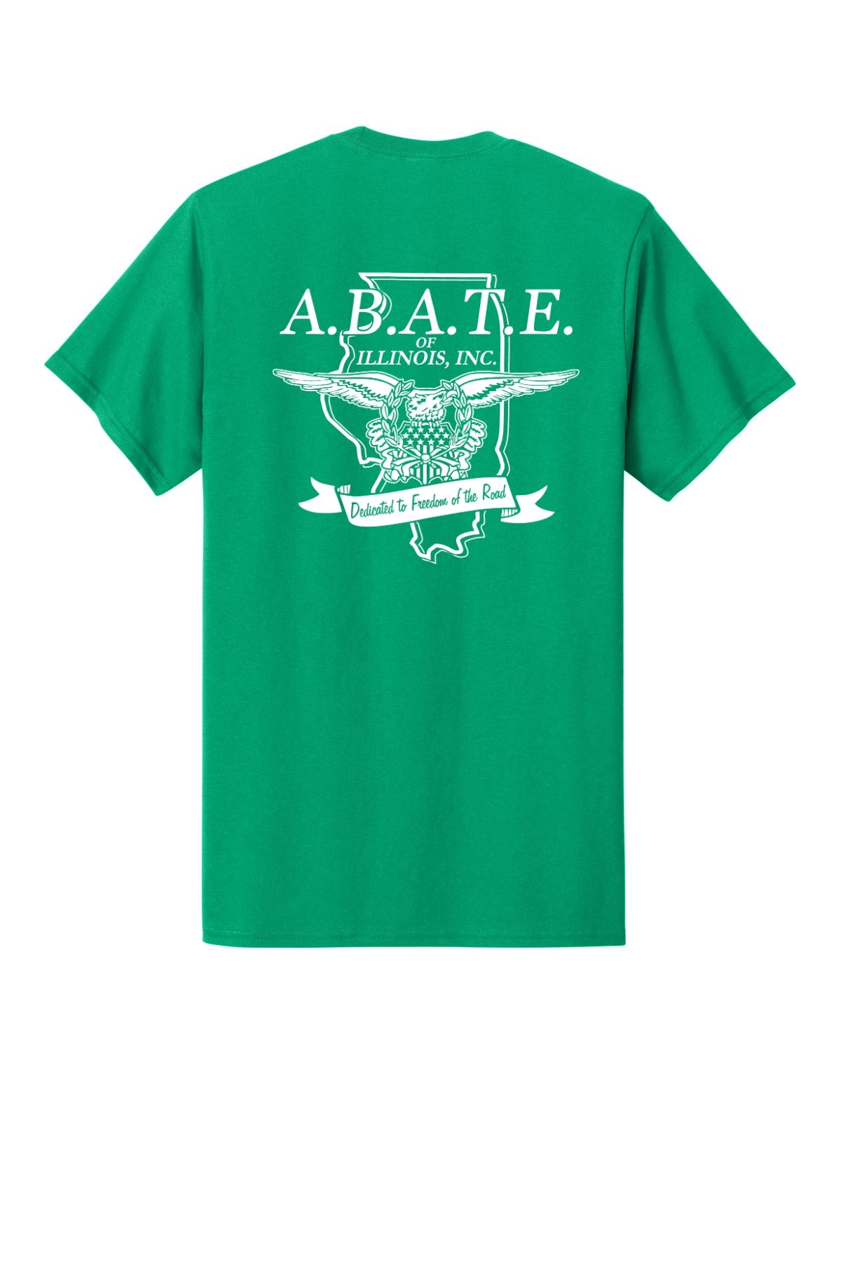 Abate Design 01 Pocket Tee Kelly back