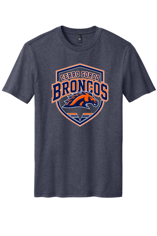 Cerro Gordo Broncos PTO - DM108 [Navy] - Shield