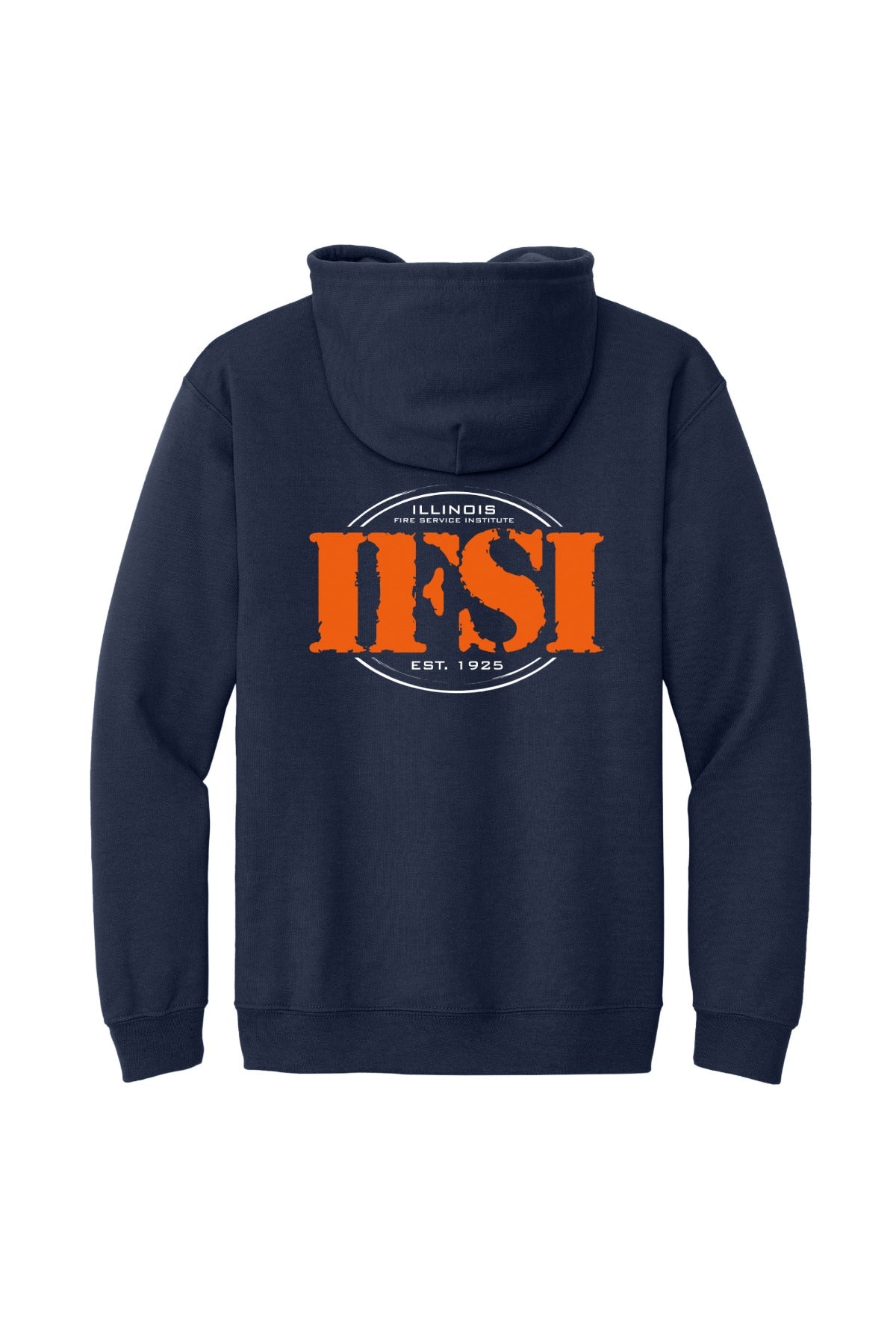 IFSI Webstore - Gildan Heavy Blend Full-Zip Hooded Sweatshirt - 2026 Teach Train - 18600 [Navy] Back