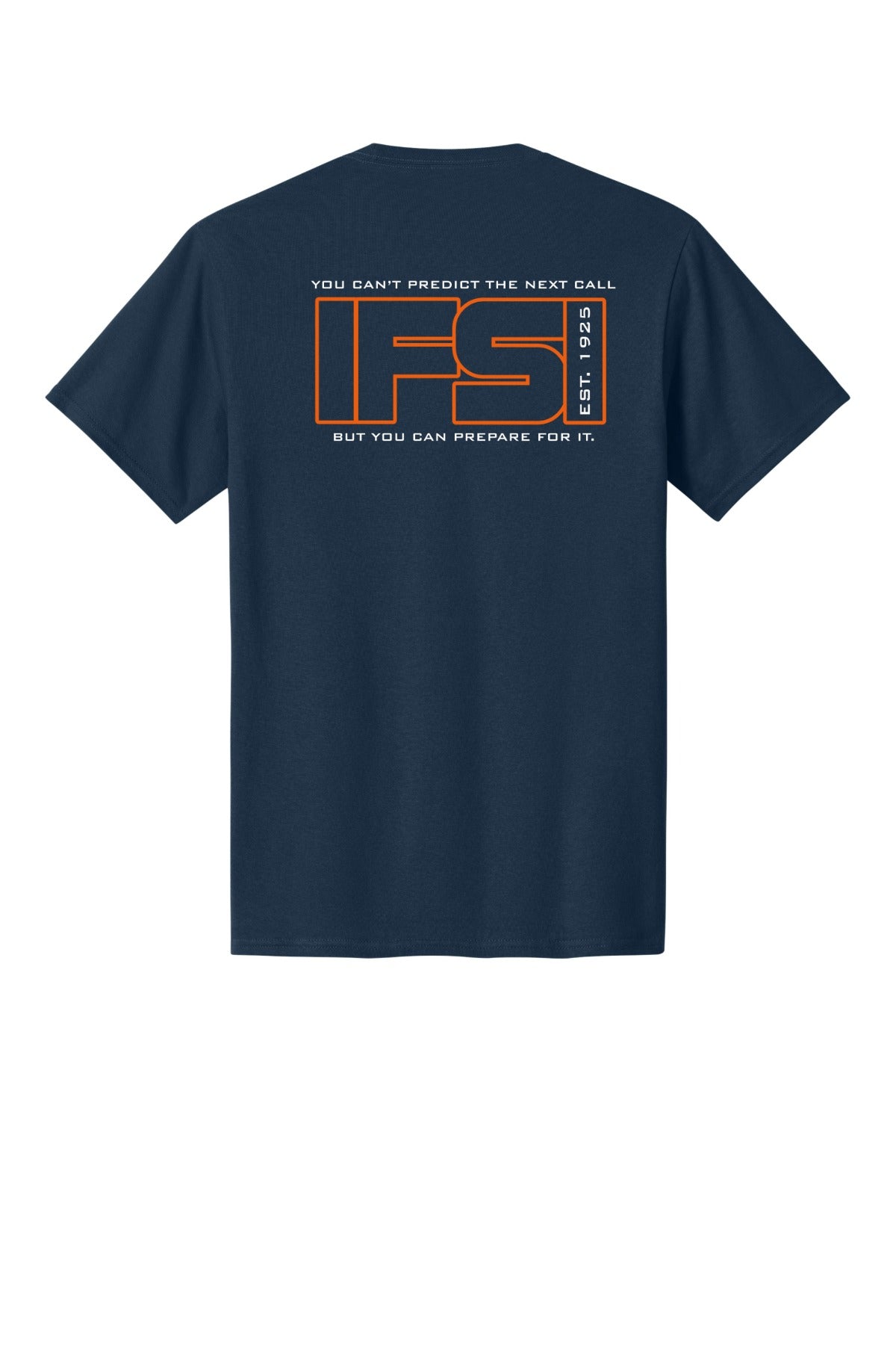 IFSI Webstore - Port & Company Core Cotton Tee - 2026 Can't Predict - PC54 [Navy] Back