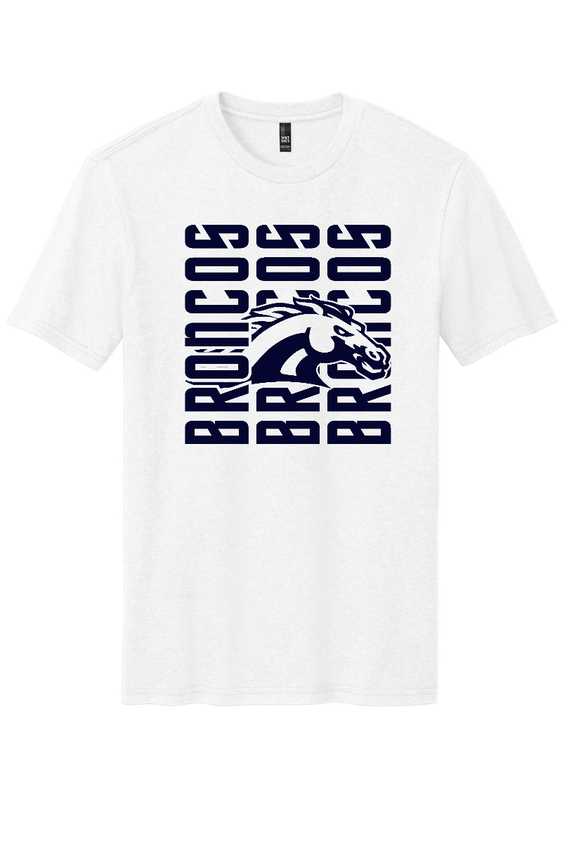 Cerro Gordo Broncos PTO - DM108 [White] - 1ColorNavy