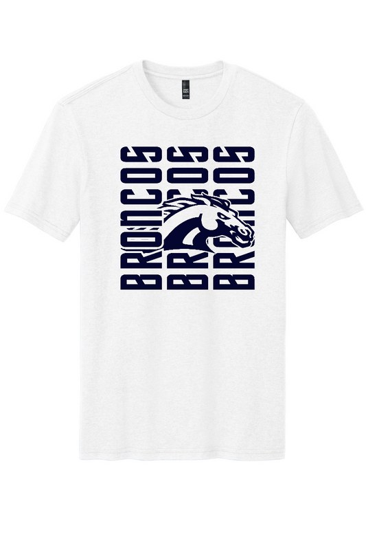 Cerro Gordo Broncos PTO - DM108 [White] - 1ColorNavy