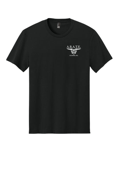 Abate Design 01 District Perfect Blend CVC Tee DM108 Black front