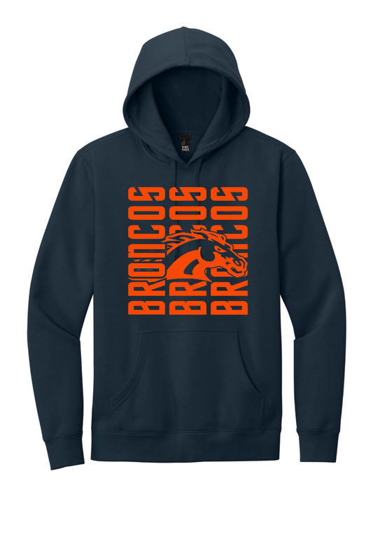 Cerro Gordo Broncos PTO - DT6100 [Navy] - 1ColorOrange