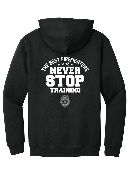 IFSI Webstore - Gildan Heavy Blend Hooded Sweatshirt - 2026 Never Stop Training - 18500 [Black] Back