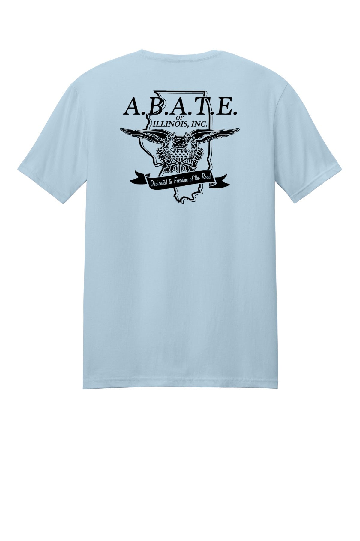 Light Blue Back