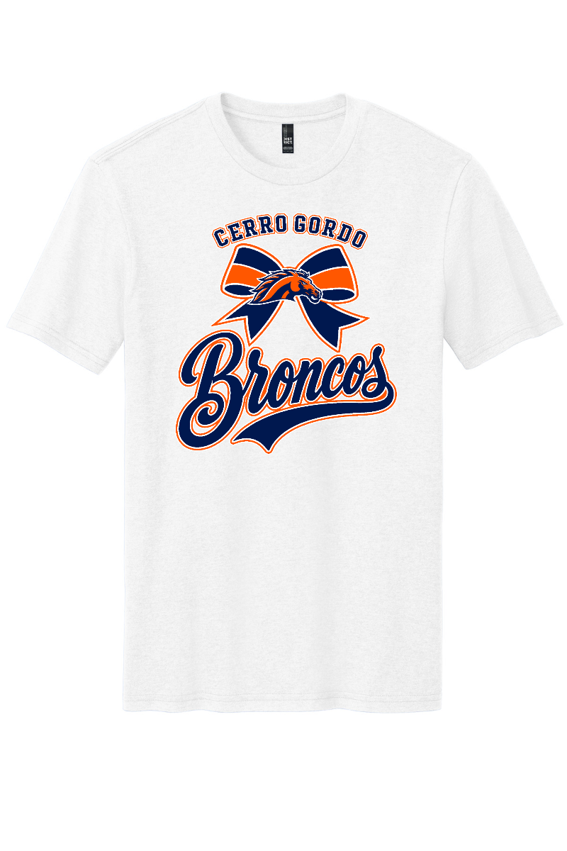 Cerro Gordo Broncos PTO - DM108 [White] - Bow