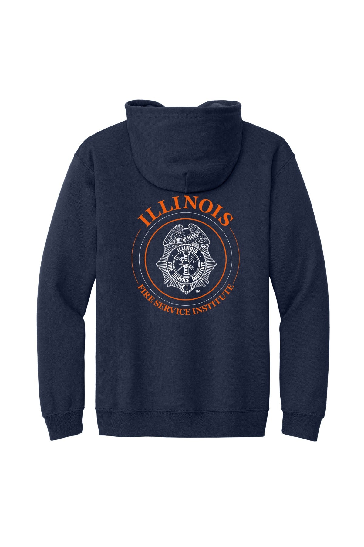 IFSI Webstore - Gildan Heavy Blend Full-Zip Hooded Sweatshirt - 2023 Circle Back - 18600 [Navy] Back