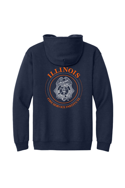 IFSI Webstore - Gildan Heavy Blend Full-Zip Hooded Sweatshirt - 2023 Circle Back - 18600 [Navy] Back