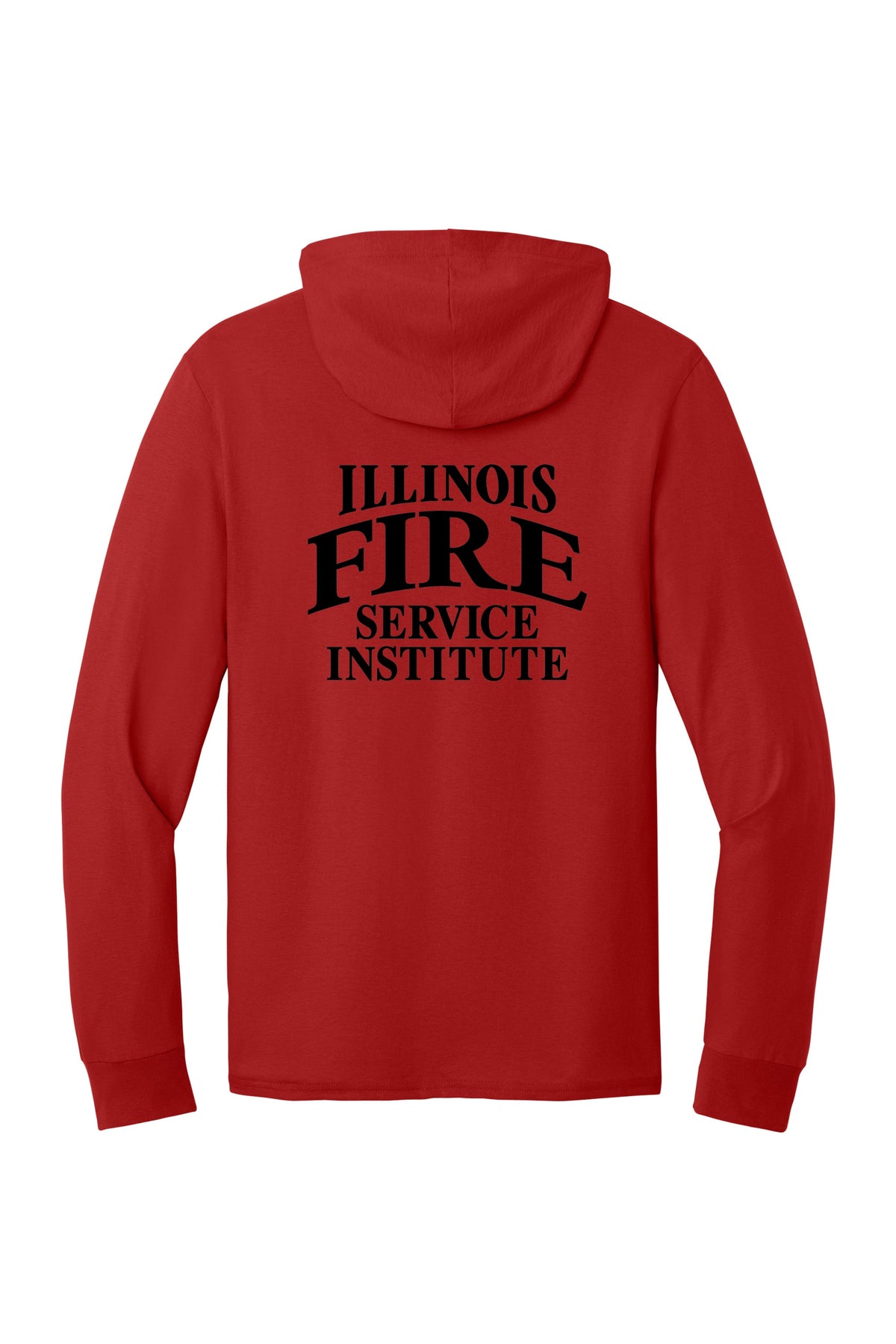 IFSI Webstore - Wordmark Back (Badge Front) - 363LH [True Red] Back