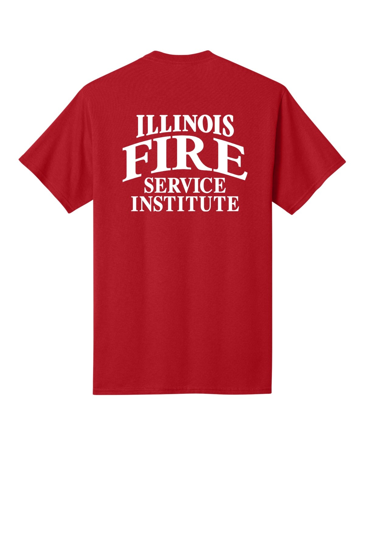 IFSI Webstore - Port & Company Core Cotton Tee - Fire Theme - PC54 [Red] Back