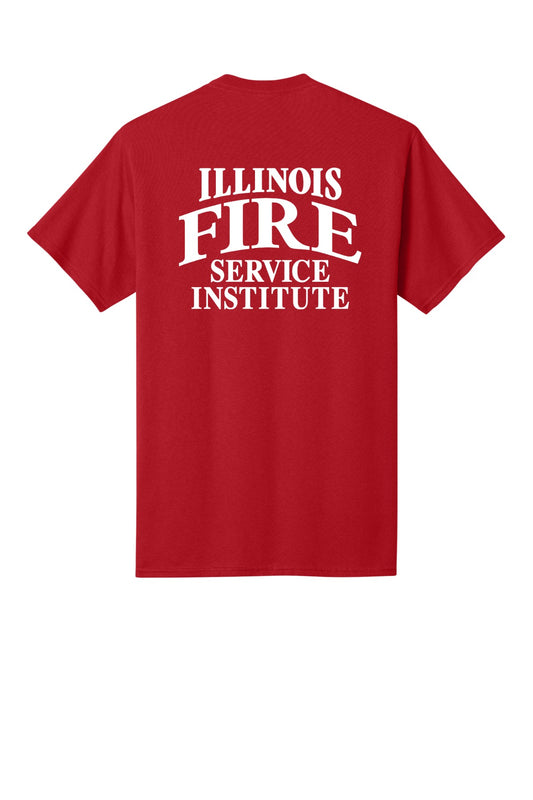 IFSI Webstore - Port & Company Core Cotton Tee - Fire Theme - PC54 [Red] Back