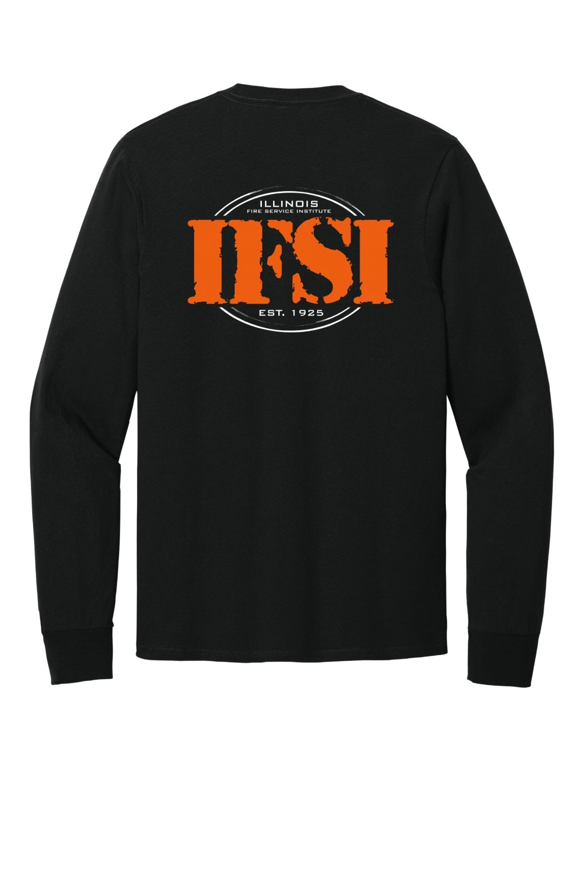 IFSI Webstore - Port & Company Long Sleeve Core Cotton Tee - 2026 Teach Train - PC54LS [Jet Black] Back