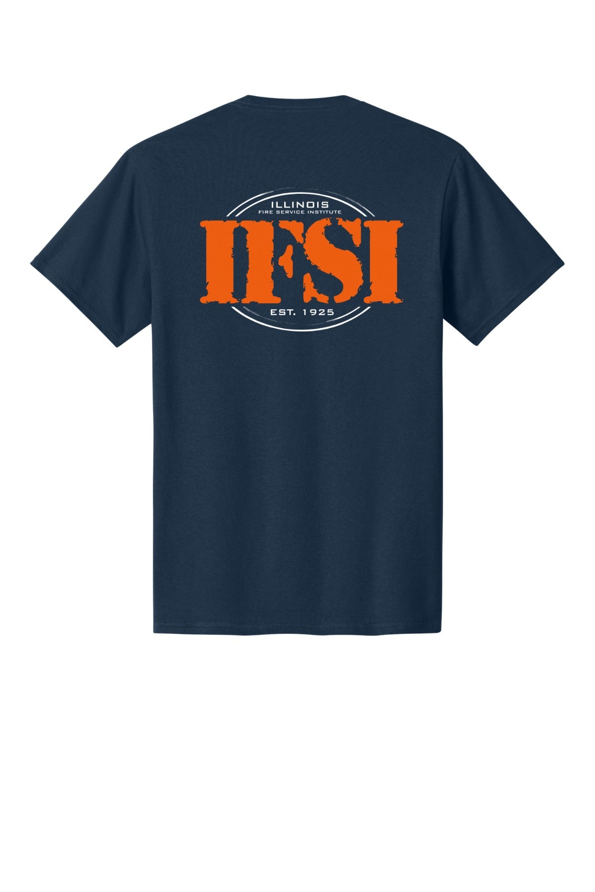 IFSI Webstore - Port & Company Core Cotton Tee - 2026 Teach Train - PC54 [Navy] Back
