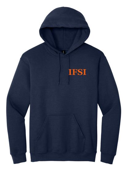 IFSI Webstore - Gildan Heavy Blend Hooded Sweatshirt - 2023 Circle Back - 18500 [Navy] Front
