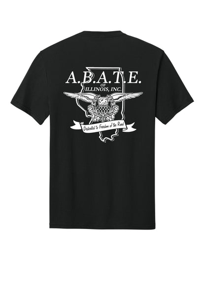 Abate Design 01 District Perfect Blend CVC Tee DM108 Black back