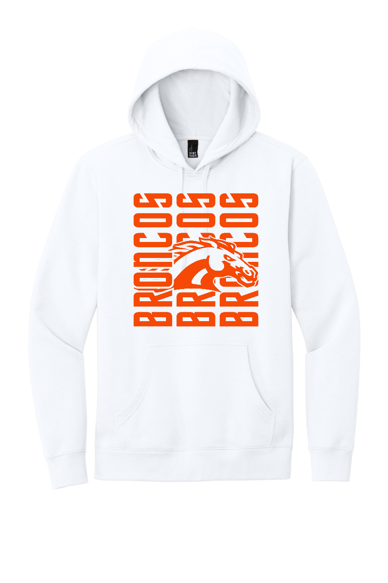 Cerro Gordo Broncos PTO - DT6100 [White] - 1ColorOrange