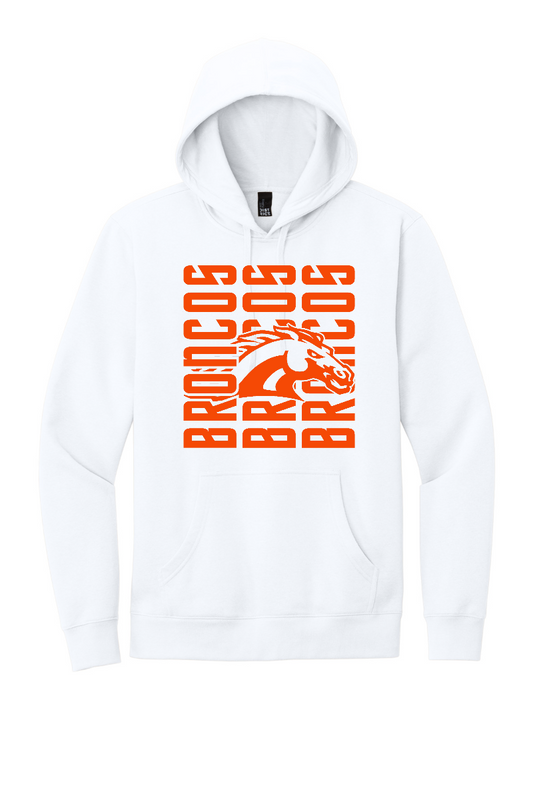 Cerro Gordo Broncos PTO - DT6100 [White] - 1ColorOrange