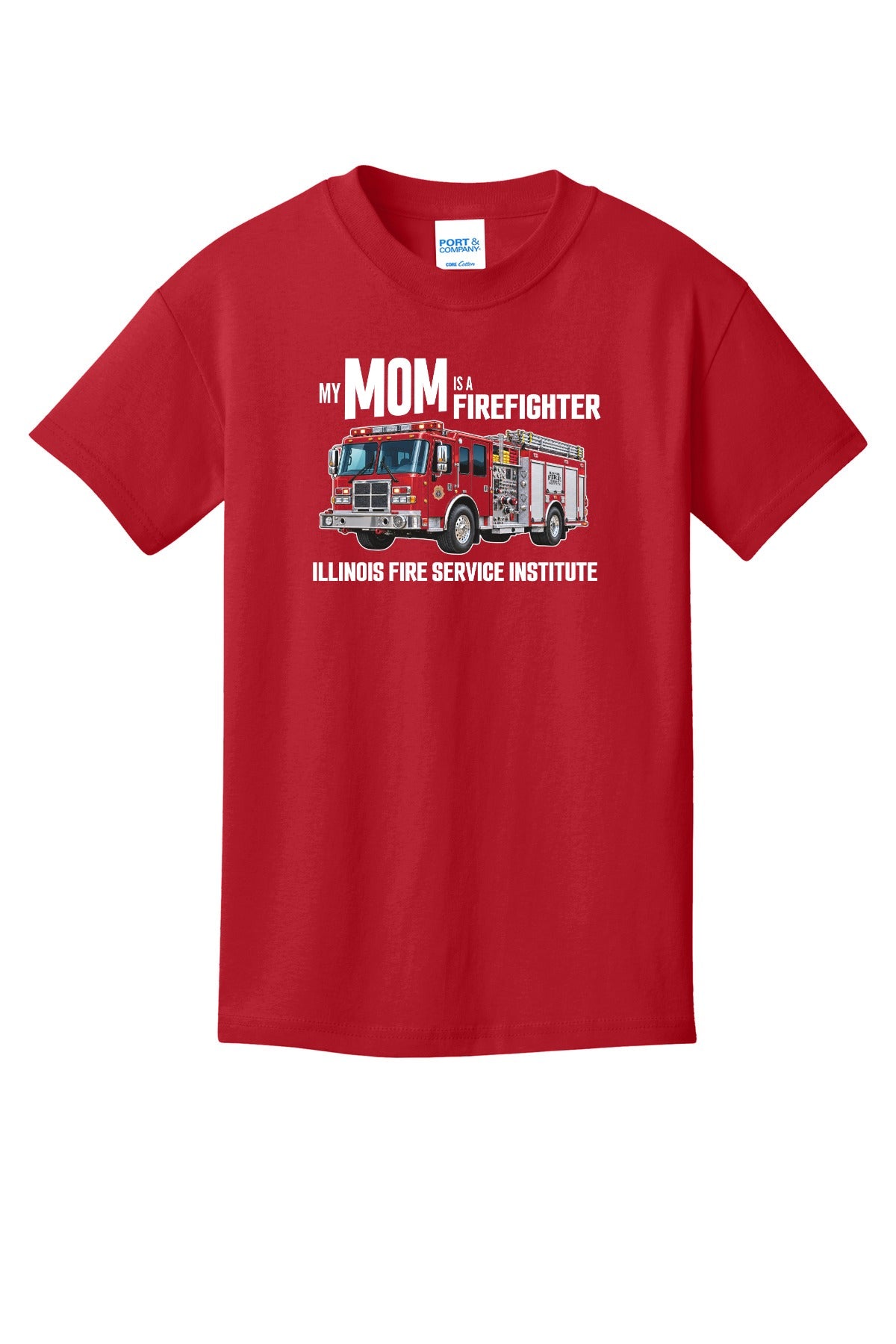 IFSI Youth Mom is a Firefighter PC54Y Red