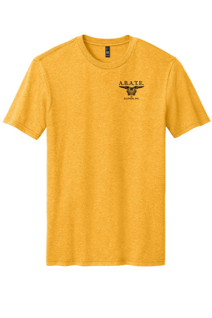 Abate Design 01 District Perfect Blend CVC Tee DM108 Gold Heather front