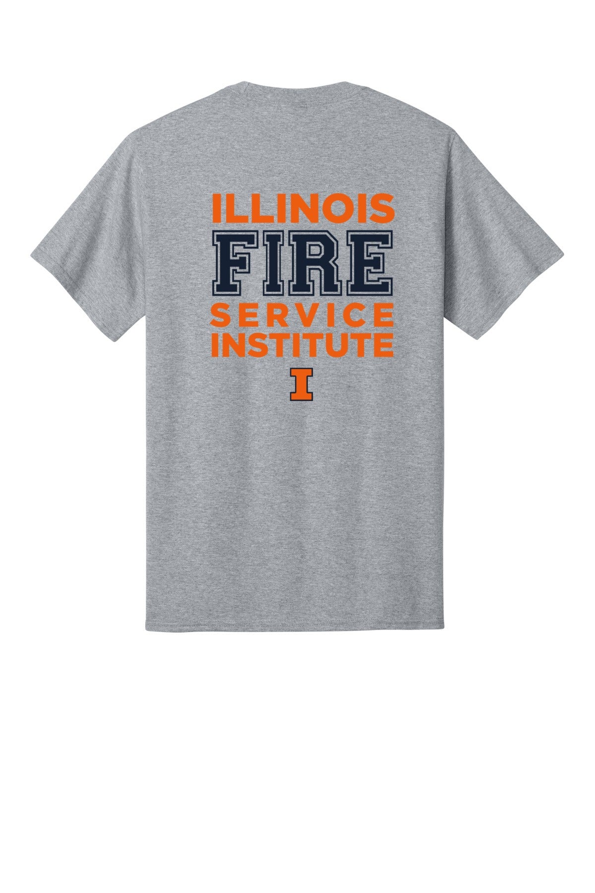 IFSI Webstore - Port & Company Core Cotton Tee - IFSI Block I - PC54 [Athletic Heather] back