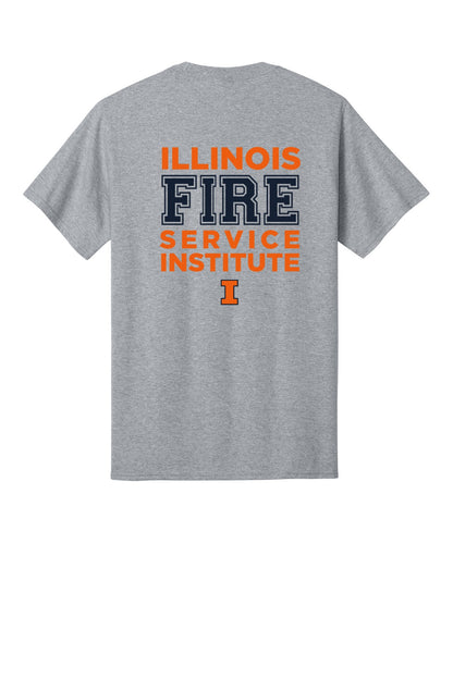 IFSI Webstore - Port & Company Core Cotton Tee - IFSI Block I - PC54 [Athletic Heather] back