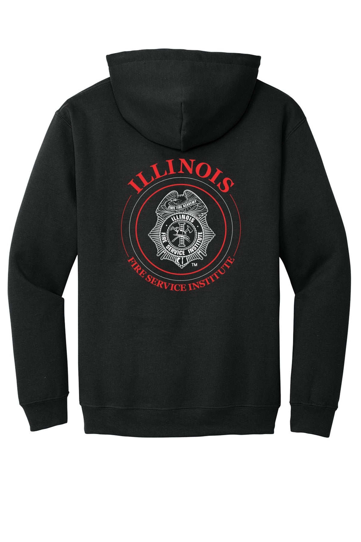 IFSI Webstore - Gildan Heavy Blend Hooded Sweatshirt - 2023 Circle Back - 18500 [Black] Back