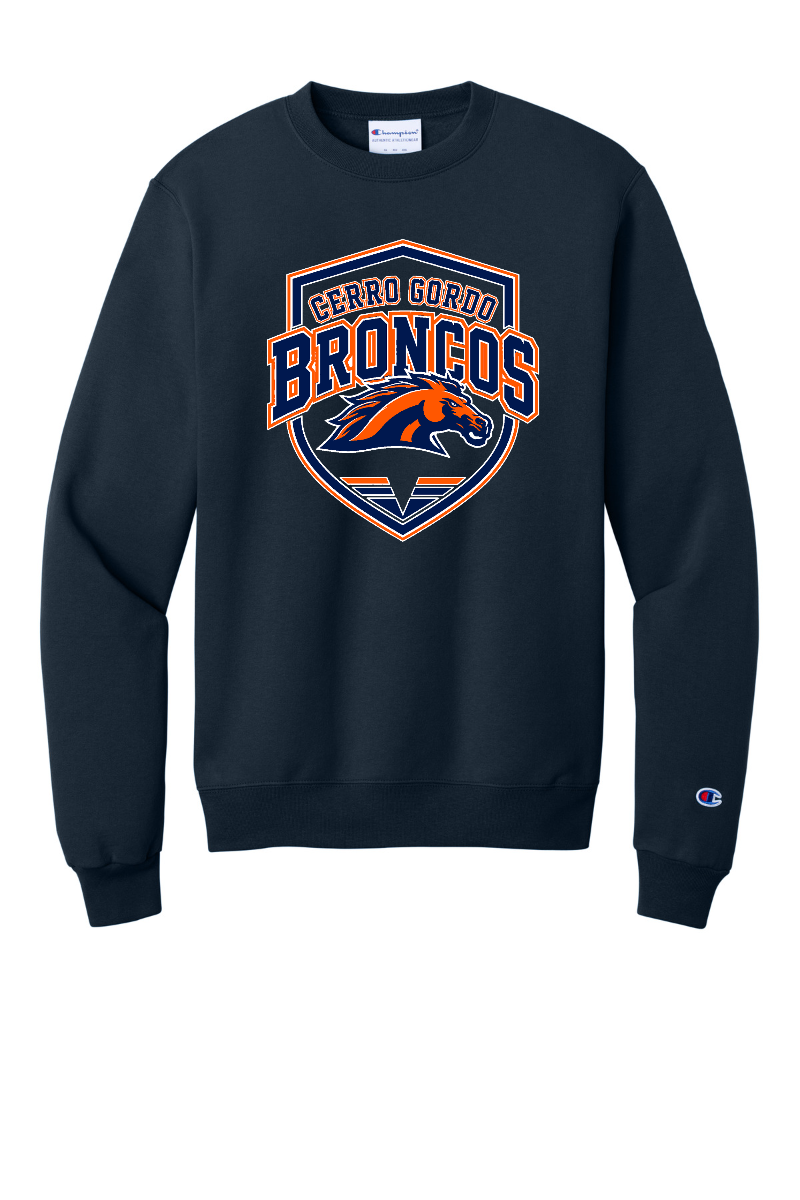 Cerro Gordo Broncos PTO - S6000 [Navy] - Shield
