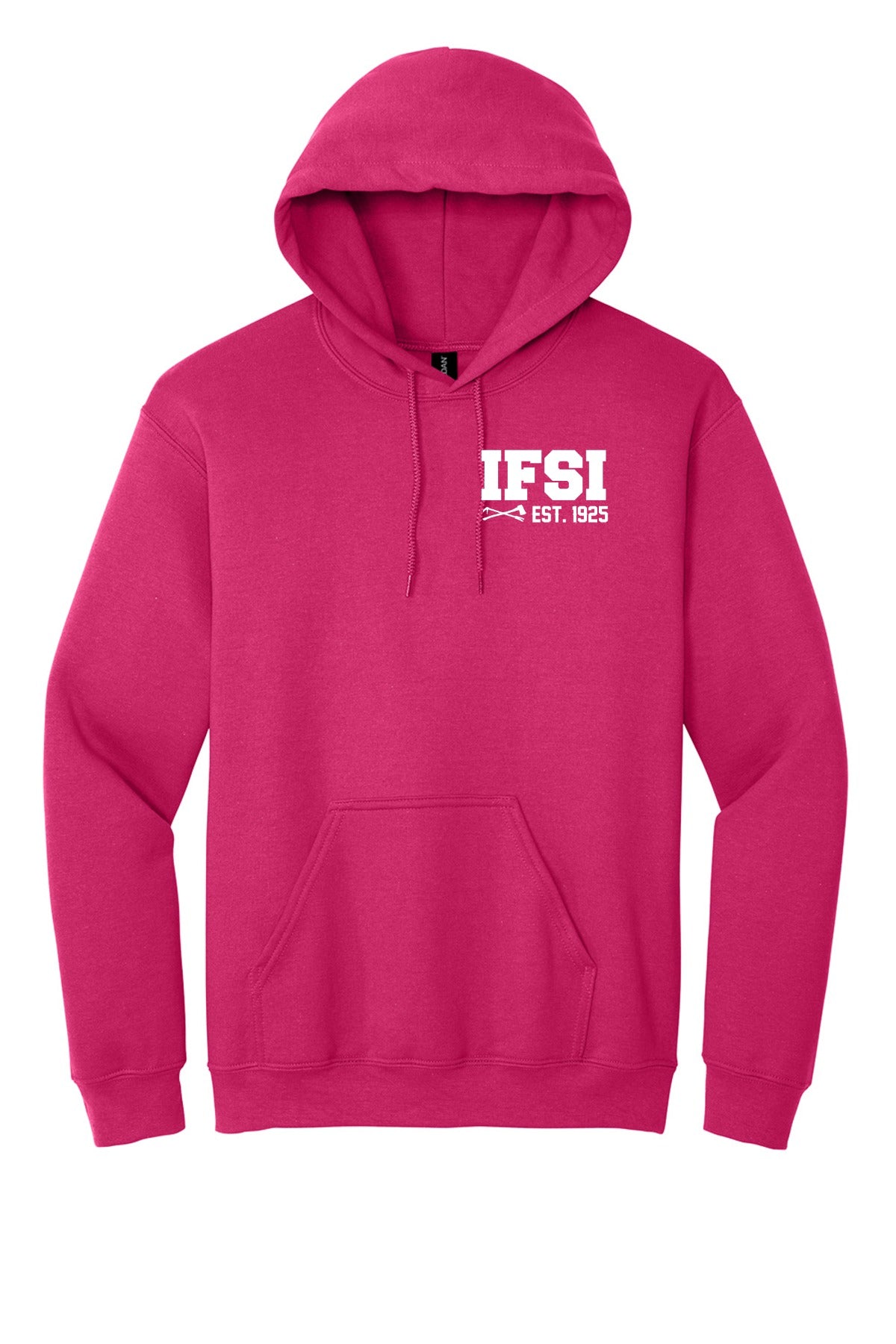 IFSI Webstore - Gildan Heavy Blend Hooded Sweatshirt - 2026 Never Stop Training - 18500 [Heliconia] Front