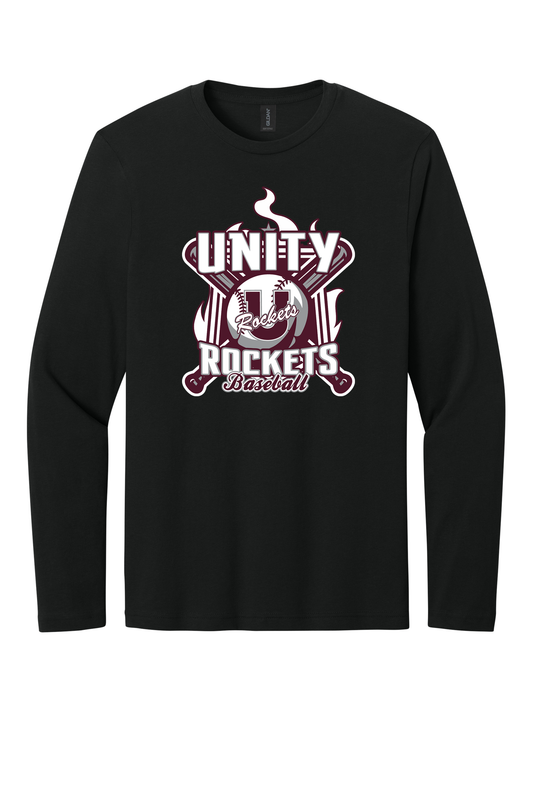 Unity - Baseball - Design 05 - Long Sleeve T - Gildan 64400 - Black