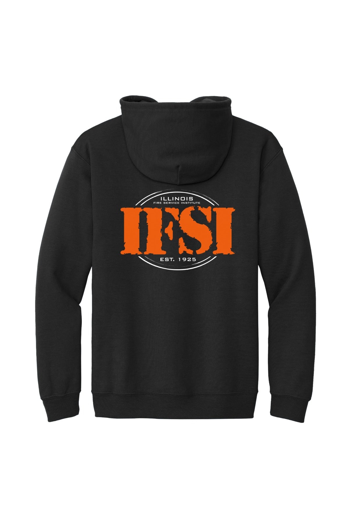 IFSI Webstore - Gildan Heavy Blend Full-Zip Hooded Sweatshirt - 2026 Teach Train - 18600 [Black] Back