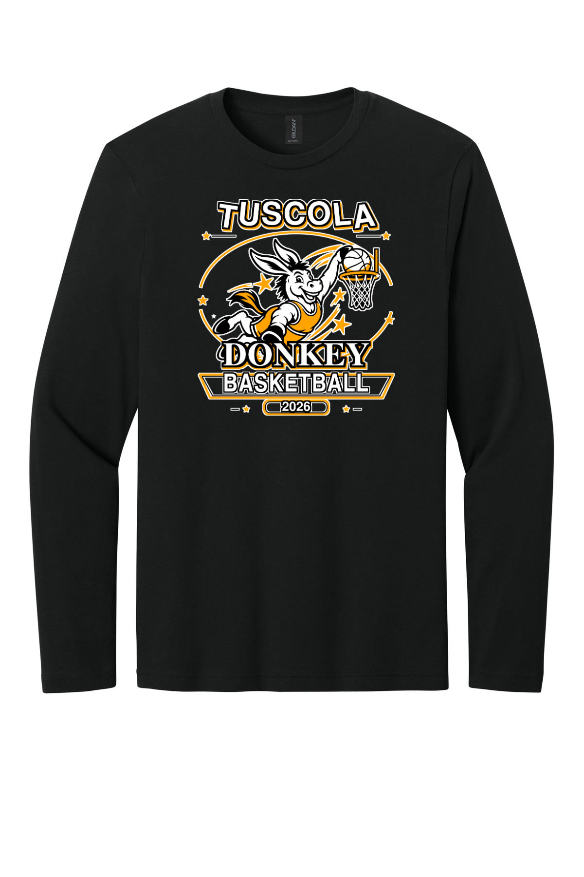 Tuscola Donkey Basketball Slam Dunk Donkey - 64400 Black front