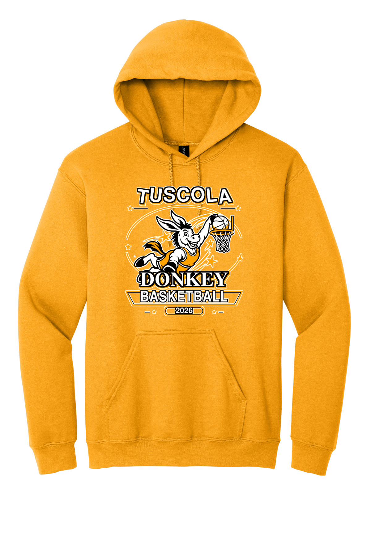 Tuscola Donkey Basketball Slam Dunk Donkey - 18500 Gold front