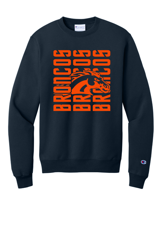 Cerro Gordo Broncos PTO - S6000 [Navy] - 1ColorOrange