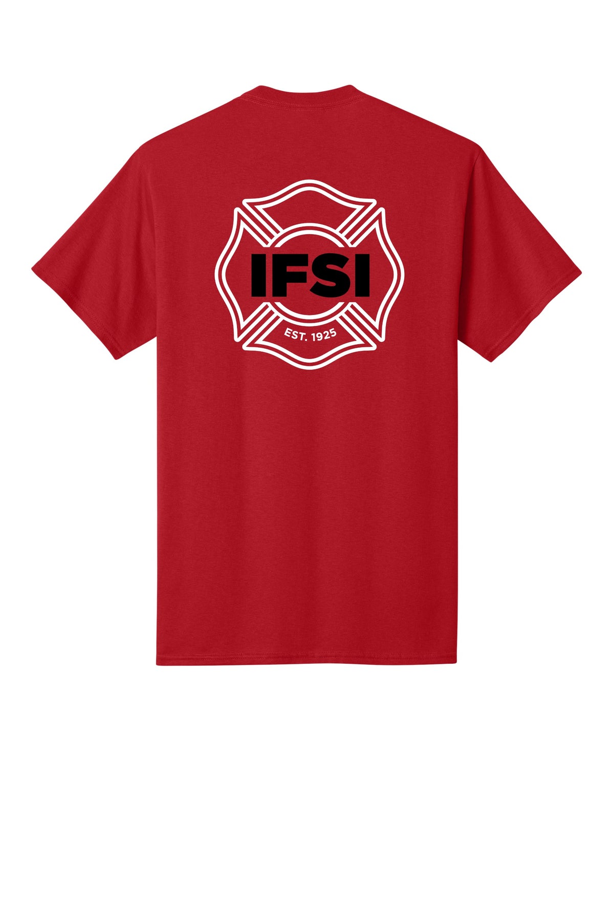 IFSI Webstore - Port & Company Core Cotton Tee - Shield Tee - PC54 [Red] Back