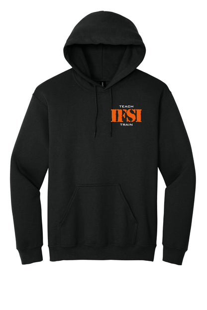 IFSI Webstore - Gildan Heavy Blend Hooded Sweatshirt - 2026 Teach Train - 18500 [Black] Front