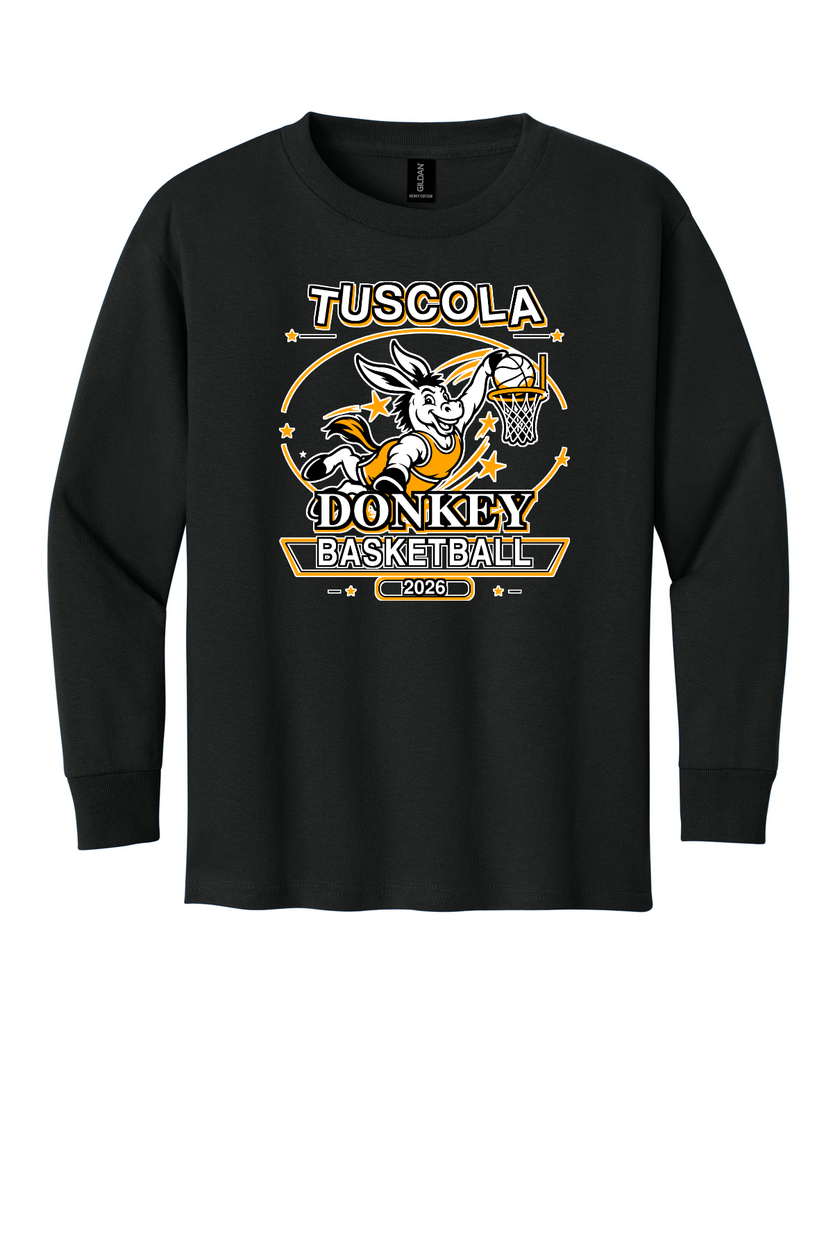 Tuscola Donkey Basketball Slam Dunk Donkey - 5400B Black front
