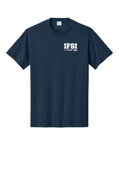 IFSI Webstore - Port & Company Core Cotton Tee - 2026 Never Stop Training - PC54 [Navy] Front