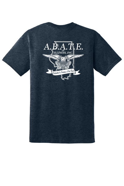 Heather Dark Navy Back