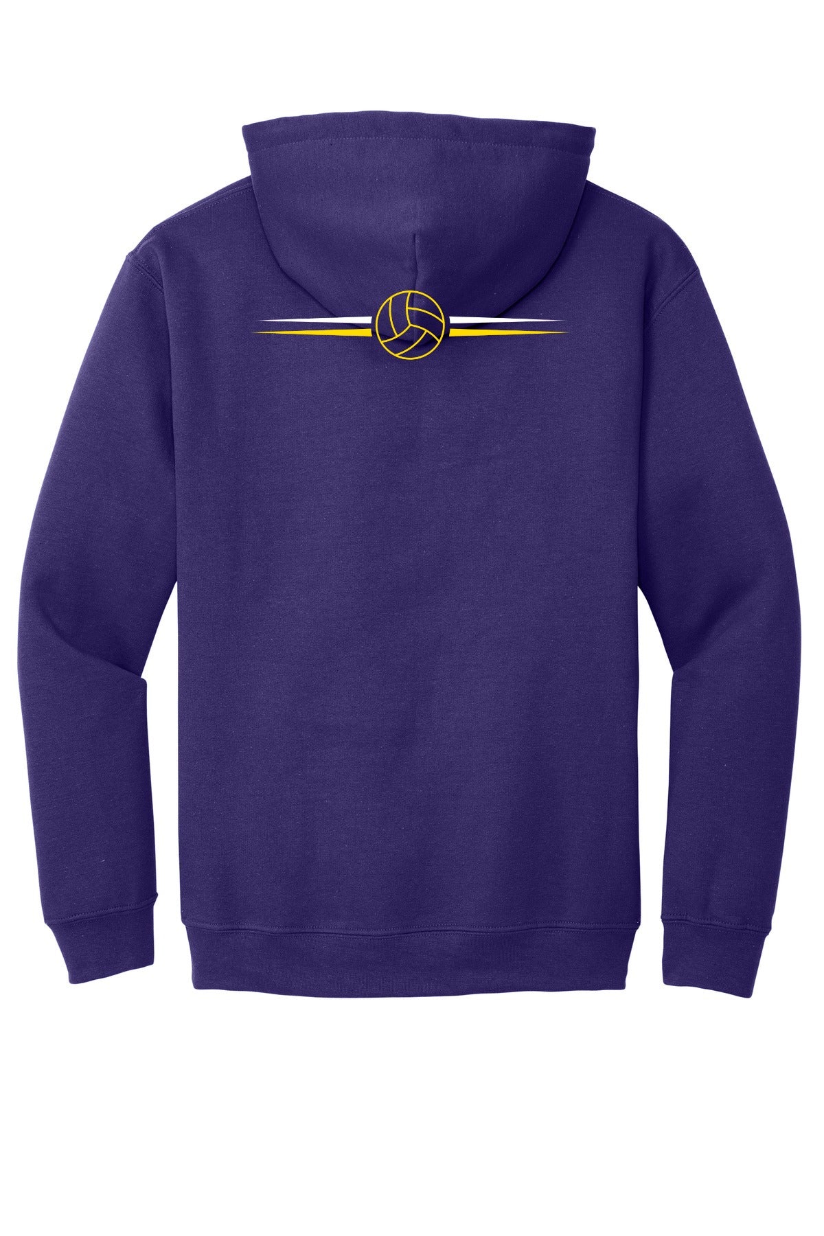 Eisenhower Volleyball 18500 Purple back