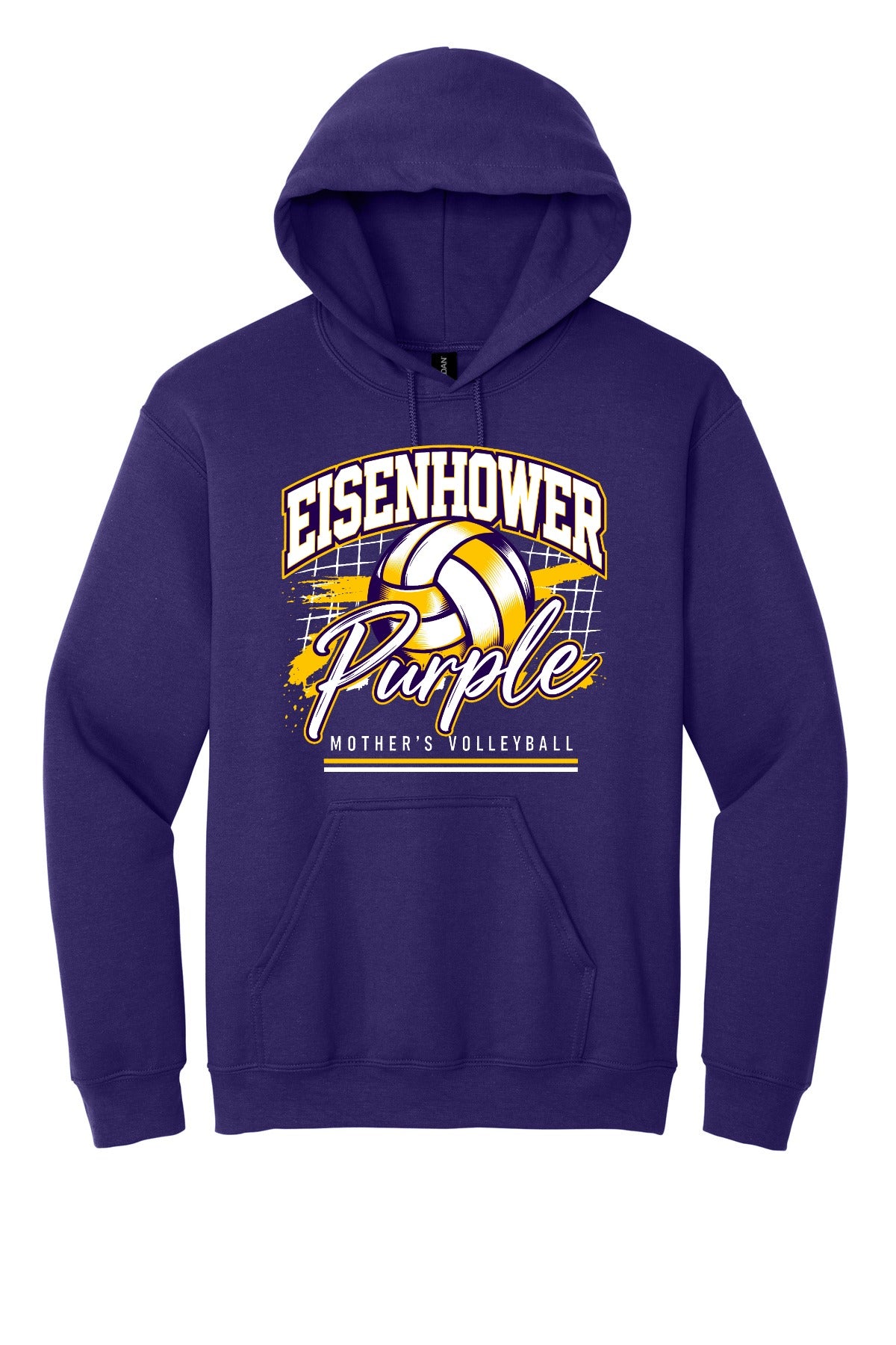 Eisenhower Volleyball 18500 Purple front