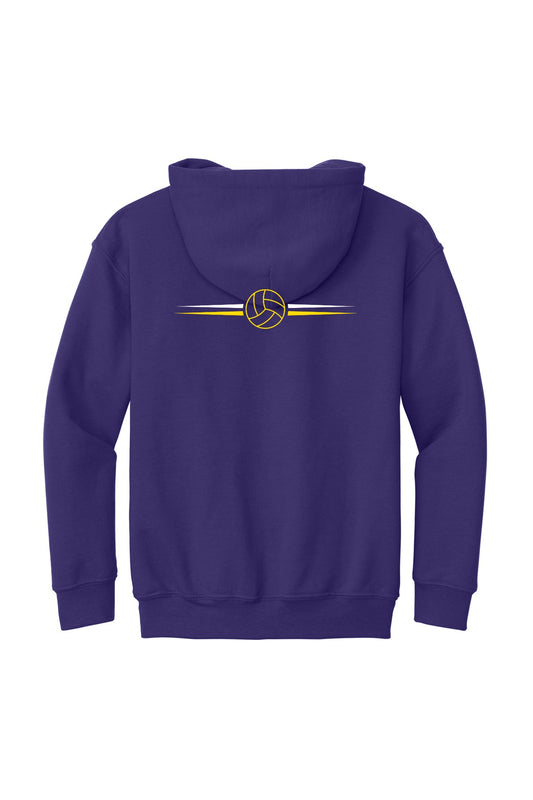 Eisenhower Volleyball 18500B Purple back