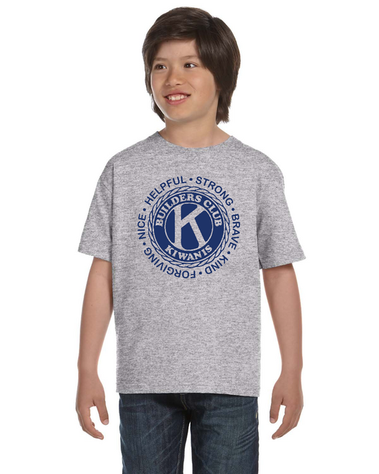 Kiwanis Builders Club - Youth T-shirt - G800b
